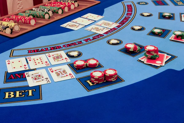 Casino - gerçek oyun — Stok fotoğraf