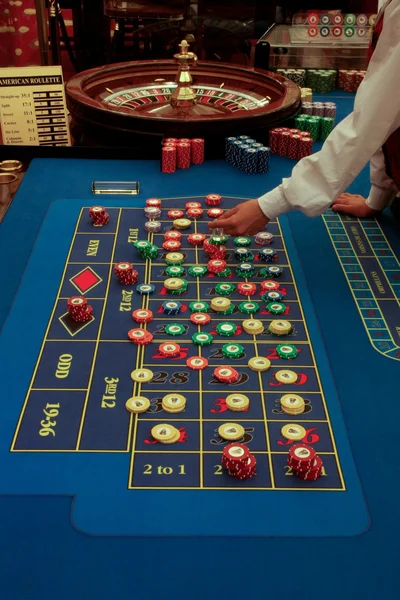Casino - ruleta americana — Foto de Stock