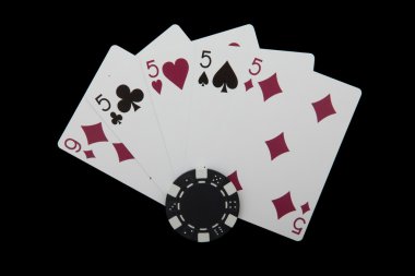 poker eli beş kare