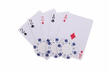 tam bir ev poker fişleri