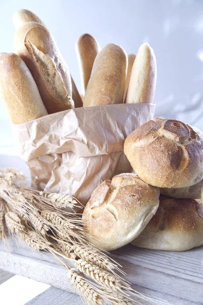 Teplý chléb — Stock fotografie