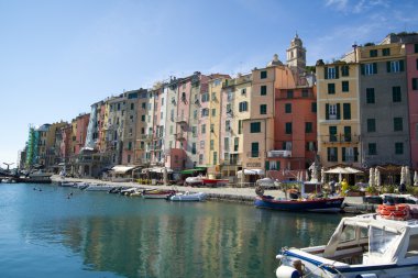 Portovenere Liguria La Spezia Italy clipart