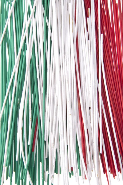 Italská tricolor — Stock fotografie