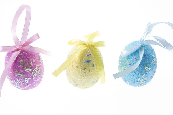 stock image Easter egg with colorful bow