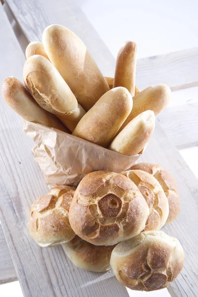 Meleg kenyér — Stock Fotó