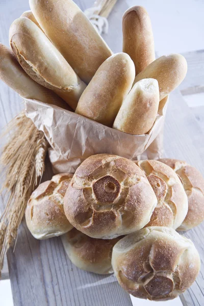 Varma bröd — Stockfoto