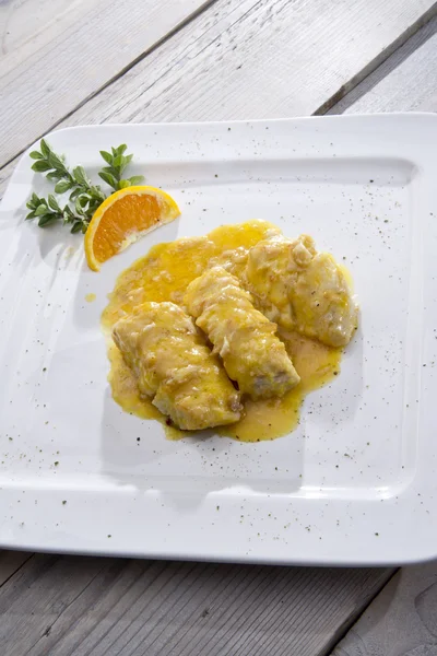 Fillet of perch — Stock Photo, Image