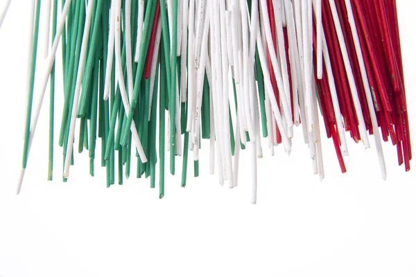 Italian Tricolor — Stock Photo, Image