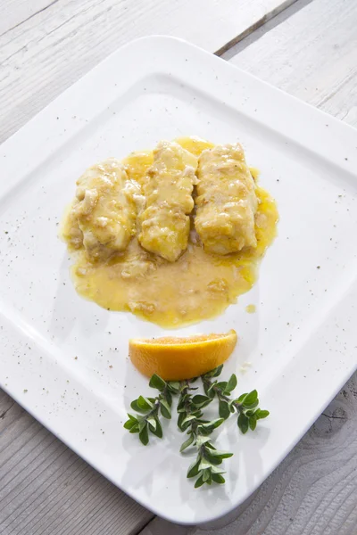Fillet of perch — Stock Image Fillet of perch Royalty Free Stock Photos