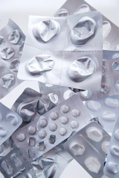 Leere Verpackungen von Medikamenten — Stockfoto