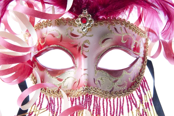 stock image Venice mask with confetti