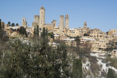 San gimignano Toskana İtalya