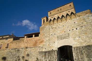 San gimignano Toskana İtalya