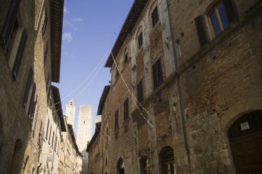 San gimignano Toskana İtalya