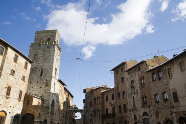 San gimignano Toskana İtalya