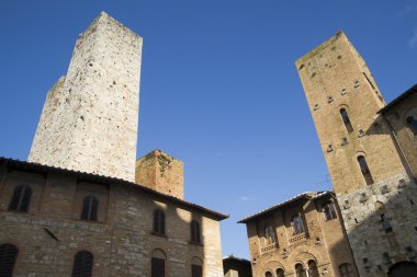 San gimignano Toskana İtalya