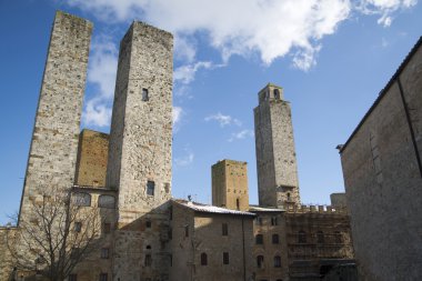 San gimignano Toskana İtalya