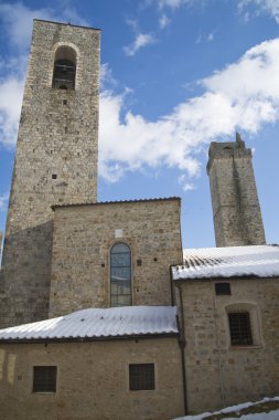 San gimignano Toskana İtalya