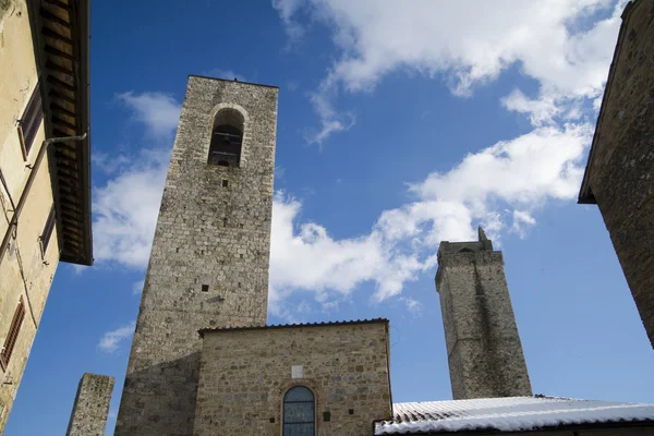 San gimignano Toskana İtalya — Stok fotoğraf