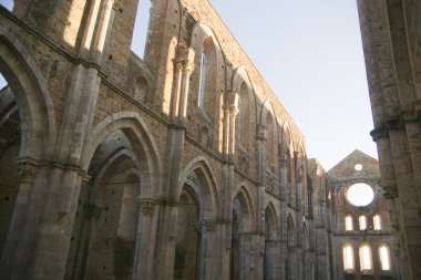 Abbey san galgano Toskana İtalya