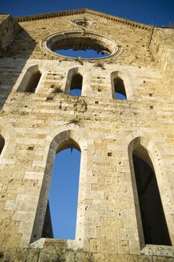 Abbey san galgano Toskana İtalya