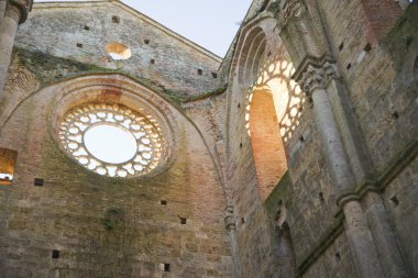 Abbey san galgano Toskana İtalya