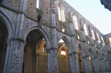 Abbey san galgano Toskana İtalya