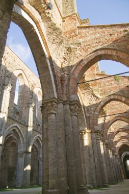 Abbey san galgano Toskana İtalya