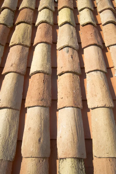 屋根のレンガ — ストック写真