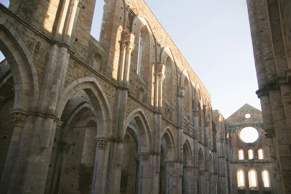 stock image Abbey of san galgano tuscany italy