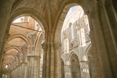 Abbey san galgano Toskana İtalya