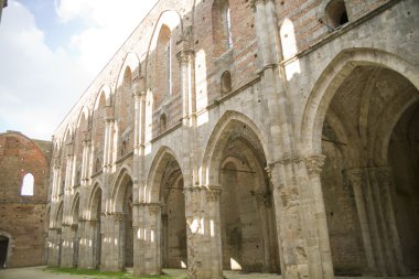 Abbey san galgano Toskana İtalya