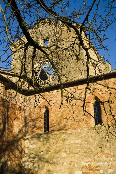 Μονή του Αγίου galgano Τοσκάνη Ιταλία — Φωτογραφία Αρχείου