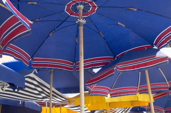 stock image Beach umbrellas