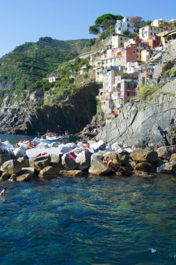 Monterosso tipik ligurian Köyü