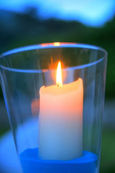Luz de las velas — Foto de Stock