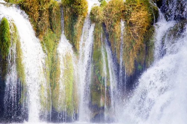 Watervallen van krka in Kroatië — Stockfoto