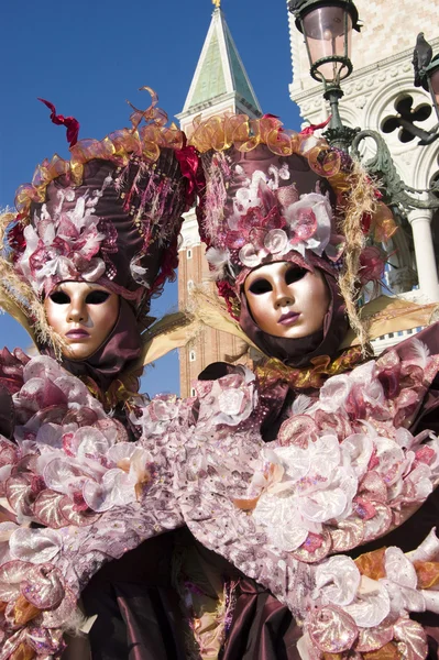 Carnaval van Venetië Italië — Stockfoto