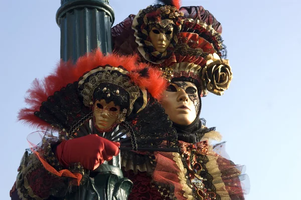 Karnevalen i Venedig Italien — Stockfoto