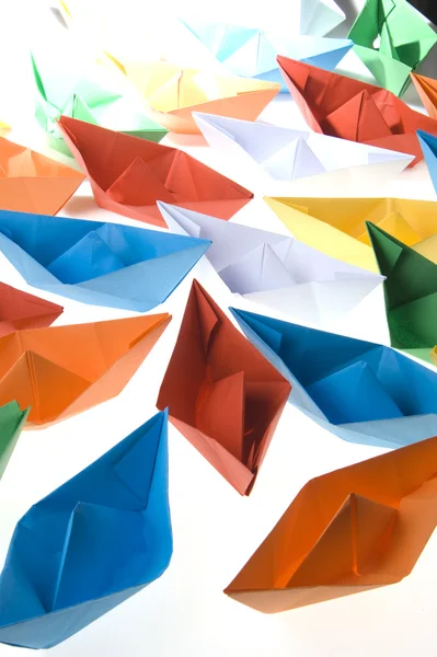 stock image Paper boats