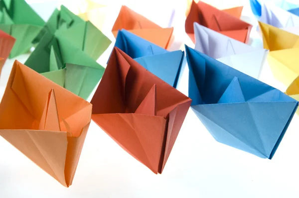 stock image Paper boats