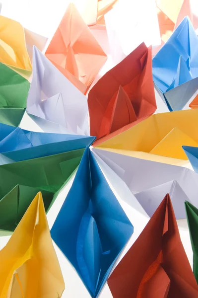 stock image Paper boats