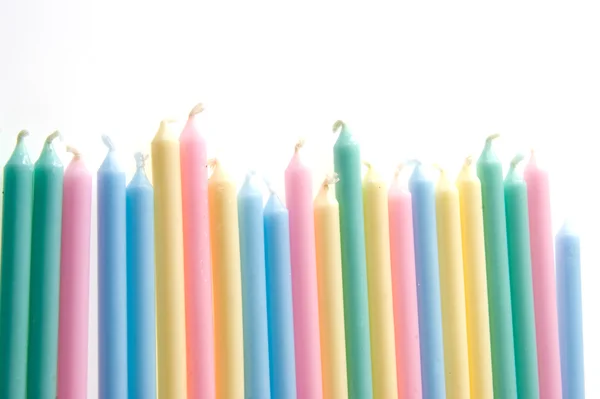 Kaarsen voor cakes — Stockfoto