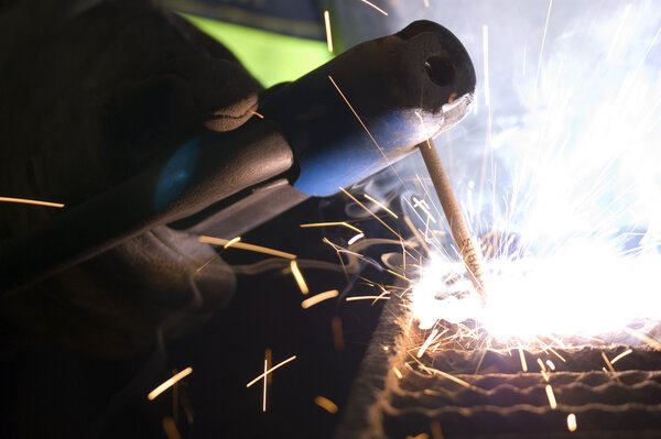 Joining metals by welding