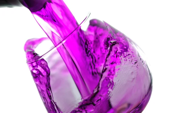 Glas med droppar — Stockfoto