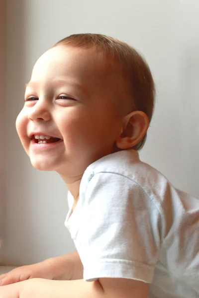 Bebê sorridente — Fotografia de Stock