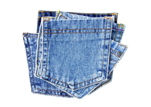 Jeans fickor — Stockfoto