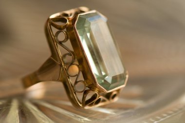 Ring and bog stone