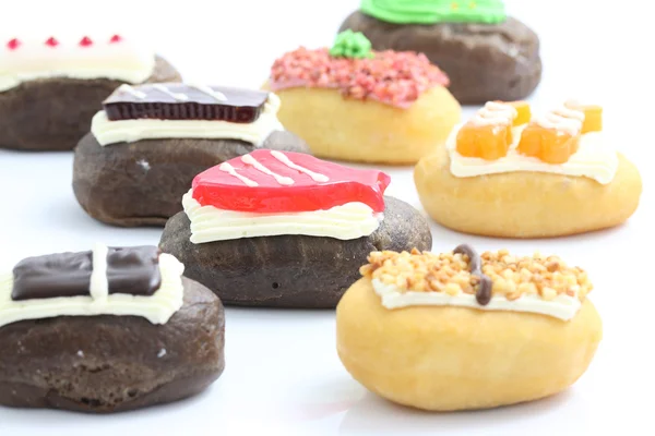 Donut sushi isolated in white background — Stock Photo, Image