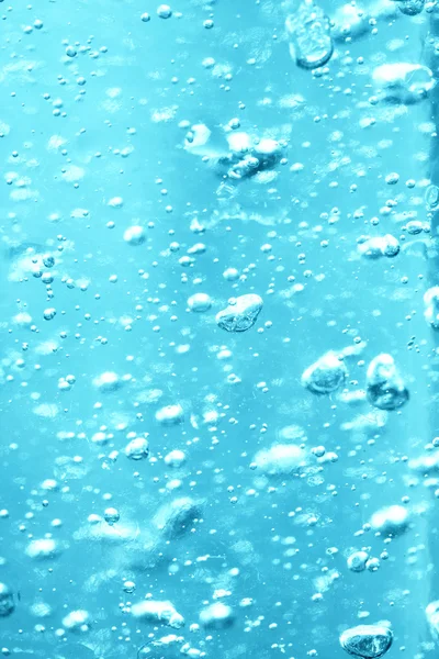 Фон з бульбашками синім — стокове фото